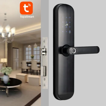 TUYA Smart zámky Dverí Digitálny Kód Biometrický snímač Odtlačkov Zámok s WiFi Smart App Život