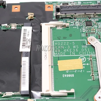 NOKOTION FRU 04W2029 základná Doska Pre Lenovo Thinkpad W520 Notebook doske 48.4KE27.051 QM67 Quadro 2000 M N12P-Q3-A1 GPU