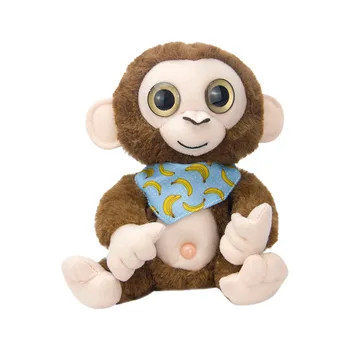 HIINST Oblečenie pre bábiku Elektrické Opice Záznam Rozprávania Kyvné Zmena Hlasovej Plyšové Hračky deti Hračky pre deti kvapka loď 2020 NOVÉ