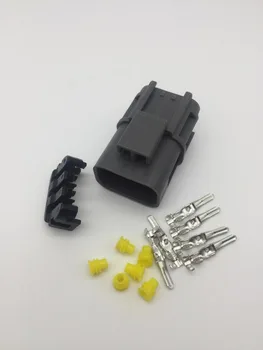 5 ks/veľa 6 Pin/Spôsob Muž Zapaľovacie Cievky Pack O2 Kyslíkový Senzor Konektor Zapojte Adaptér S Terminálmi A Tesnenia 7122-1864-40