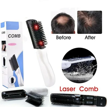 Infračervený Laserový Masážny Hrebeň Hairbrush Rast Vlasov Starostlivosti Masáž Vlasov Kefa Domov Lekárske Rast Vlasov Masážne Zariadenie