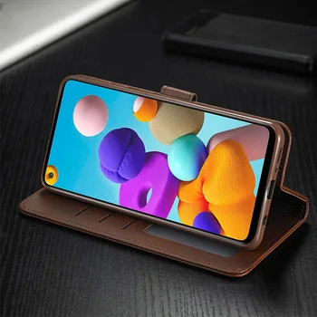 Peňaženky, Kožené Magnetické Telefón puzdro Pre Samsung Galaxy S20 S10 S9 S8 Plus S20UItra A70 A50 A71 A51 A21S Držiteľ ochrannej Škrupiny