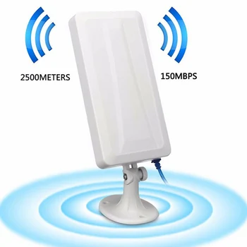 Dlhý Rad WiFi Extender Bezdrôtové Vonkajšie Router Repeater WLAN Antény Signál Booster GK99