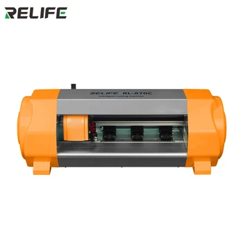 RELIFE RL-870c Auto Film rezací stroj mobilný telefón, tablet predné sklo zadný kryt chrániť film cut nástroj ochranné pásky