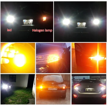 1156 P21W PY21W 7440 W21W T20 4014 105SMD Canbus Č Hyperflash LED Lampa na Zadnej strane Zase Signálneho Svetla