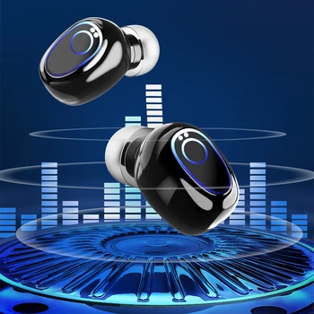 TWS Bluetooth 5.0 Slúchadlá 10000mAh Plnenie Box Bezdrôtové Slúchadlá 9D Stereo Športové Vodotesné Slúchadlá Slúchadlá S Duálny Mikrofón