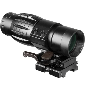 Oheň Vlk 3x Zväčšenia Rozsahu Taktické Optický Zameriavač Lov Riflescope Pamiatky S Fit Pre 20 mm Puška Zbraň Železničnej