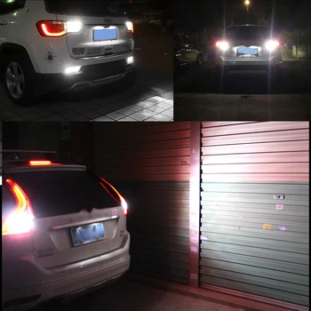 2 Ks LED 1156 P21W žiarovky ba15s Auto Zadnej strane koncových svetiel DRL lampa Pre BMW 3/5/Rad X E30 E36 E46 E34 E39 E60 X3, X5 E53 E70 Z3 Z4