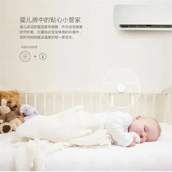 Pôvodný Xiao Mi Smart Teplota a Vlhkosť, Senzor Dať dieťa Home office Pracovať S Android IOS APP Mihome