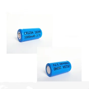 12pcs/veľa 3,7 V 1000mAh Li Li-ion 16340 Batérie CR123A Nabíjateľné Batérie 3,7 V CR123 pre Laserové Pero LED Baterka Bunky