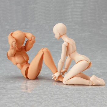 Bábika Telo Pohyblivé Kĺby bábika muža alebo ženy nahé telo s hlavou hračka darček bábika