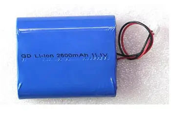 Zadarmo loď 11.1 v 18650 2600mah li-ion nabíjateľná batéria 18650-3S lítiové batérie
