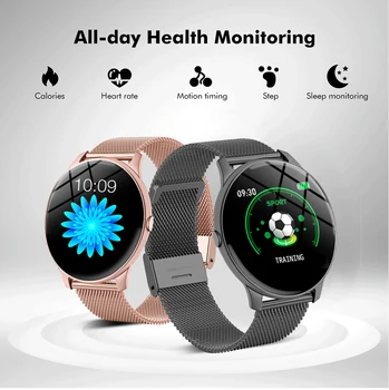 Nové LIGE mužov A žien farebný displej Smart hodinky multifunkčné športové srdcovej frekvencie, krvného tlaku, vodotesný IP67 smartwatch +Box