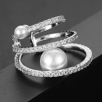 SISCATHY Vysokej Kvality, Moderný Nový Dizajn Pearl Klip Náušnice pre Ženy Šperky Kúzlo Dizajn Svadobné Svadobné Dievča Denne Šperky 2020