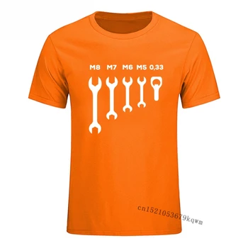 Kľúč Čeľuste Kľúč Pivo automechanik T-Shirt 3d Vytlačené T Shirt Mužov Príležitostné Letné Topy Tees Vtipné Tričko Streetwear
