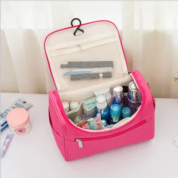 2019 Mužov Cestovná Kozmetická Taška Funkčné Zavesenie Na Zips Make-Up Prípade Necessaries Organizátor Odkladacie Puzdro Toaletná Tvoria Wash Bag