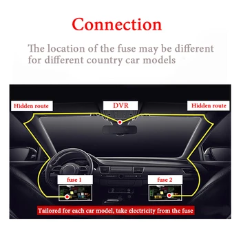 Pre Mercedes Benz MB GLS GL Trieda X164 2006~2012 Auta Cestnej Záznam Dash Fotoaparát Jazdy videorekordér DVR WiFi