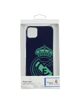 Real Madrid akvamarín štít puzdro pre iPhone 11 Pro