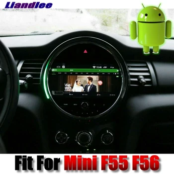 Pre Mini One Cooper S Poklop Jeden F55 F56~2018 Android Auto Multimediálny Prehrávač NAVI S iDrive CarPlay Rádio GPS 4G Navigáciu