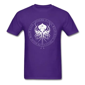 Cthulhu Sigil T Shirt 3D Vytlačené T-Shirt Vybavené Tričko Najvyššej Kvality Mužov Oblečenie Čierne Biele Topy Geek Štýl Tee Pre Priateľa