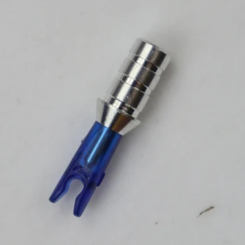 36pcs/veľa DIY Šípku Pin Nocks Veľkosť S, Šípky Nock +Hliníkové Pin Pre ID 3,2 mm 4.2 mm 6,2 mm Uhlíka Šípku Hriadeľ Lukostreľba Príslušenstvo