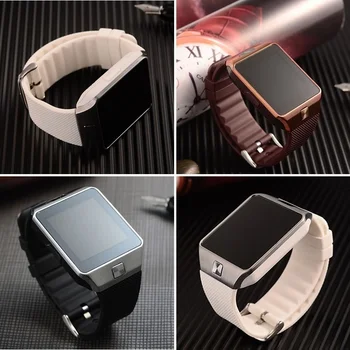 Bluetooth Smart Hodinky DZ09 Smartwatch Sledovať Telefónne Podporu SIM TF Karty s Kamerou pre Android IOS Digitálne montre homme