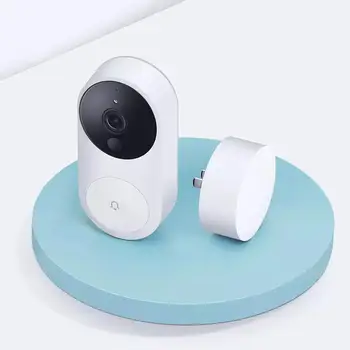 1080P WiFi Smart Video Zvonček Nastaviť AI Tvár Identifikácia Detekciu Pohybu, Bezdrôtové Intercom Fotoaparát Infračervené Nočné Videnie
