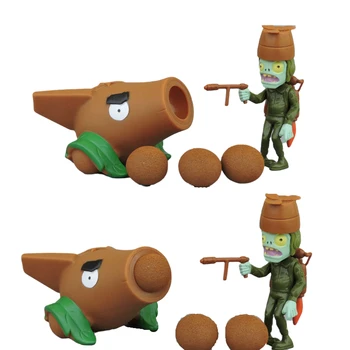 DOLDOLY Rastliny vs Zombie PVZ PVC Akčné anime Obrázok Peashooter Model Hračka Darčeky, Hračky Pre Deti, Kvalitné spustenie rastliny