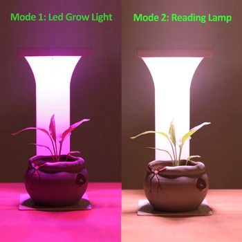 LED Rásť Svetla, Za Stôl Rastliny Domácej Starostlivosti o Rastliny Svetlo Phyto Lampa Pre Rastliny celé Spektrum Lampa S Časovač Pre Vnútorné Succulents