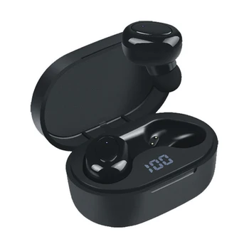 Mini TWS Bluetooth 5.0 Bezdrôtové Slúchadlo S Mikrofónom na Zníženie Hluku, LED Digitálny Displej Macaron Multicolor Športové Slúchadlá Slúchadlá