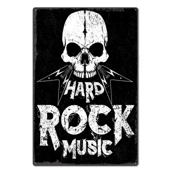 Rock Roll Kovové Prihlásiť Tin Prihlásiť Doska, Kov Vintage Rock Metal Plagát Retro Steny Výzdoba pre Bar, Pub Club Muž Jaskyňa 20x30 cm