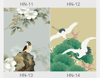 Čína moderného maliarstva žalúzie kvet, vták vytlačené žalúzie Strom krajiny Digitálne Tlačené Zatmenie rolety