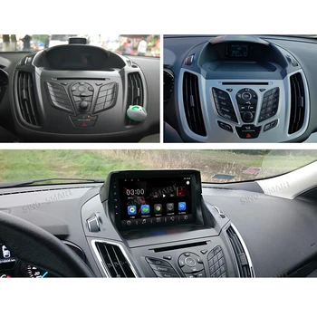 Sinosmart 8 Jadro IPS/QLED 2.5 D obrazovke auta gps multimediálne rádio navigácia prehrávač pre Ford Kuga Uniknúť C-Max 2012-2018