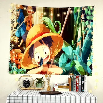 Japonské anime gobelín jepan výzdoba domov Škole koľaji Wall art Tapestrys psychedelic stenu handričkou stenu deka macrame dekor