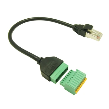 10pcs svorkovnica Single-port, sieťové elektroinštalačné krabice RJ45 sieťový kábel spojovacej skrinke 8P8C Ploche box Distribútorov RJ45 CONNECTER