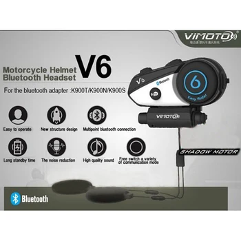 Easy Rider 2 KS Vimoto V6 Multi-funkčné, 2 Spôsob Rádio BT palubného telefónu Motocyklové Prilby Bluetooth Intercom Headset