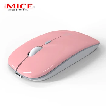 Herná Myš Bezdrôtová Myš Bluetooth RGB Dobíjacia Myš Bezdrôtová Počítač Tichý Mause LED Podsvietený Ergonomické Pre Notebook PC
