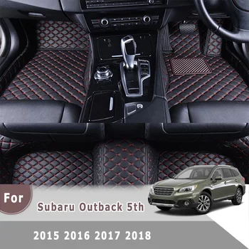 RHD Koberce Pre Subaru Outback 5. 2019 2018 2017 2016 Auto Podlahové Rohože Auto Interiéru Zahŕňa Príslušenstvo Exteriéru Automobilov.