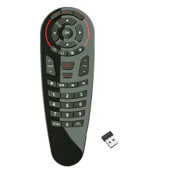 G30 Hlas, Diaľkové Ovládanie Vzduchu Myš Bezdrôtová Mini Klávesnica, podpora Google Asistent s IR Vzdelávania pre Android TV box
