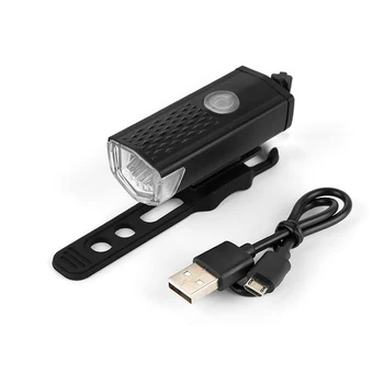 Požičovňa Ľahké Nepremokavé USB Nabíjateľné Predné LED Svetlá na Bicykel Cyklistické Lampy Baterky Riadidlá Baterka Bike Príslušenstvo