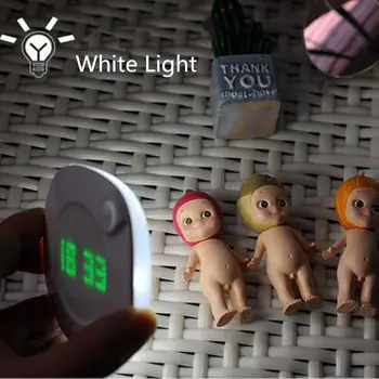 CLAITE LED PIR Snímač Pohybu, Nočné Svetlo s Času pre Domov Spálňa Schody Nástenné Svietidlo Jas Nabíjanie Batérie