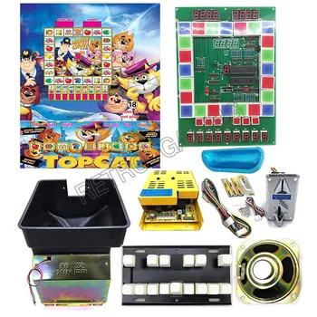 DIY Casino Mario automate stroj kompletný kit/Mince hazardných hier slot stroj kit s Akryl, hlinu, klávesnice