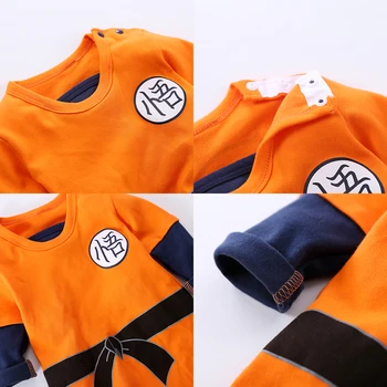Kostým Anime Novorodenca Chlapec Oblečenie New Born Oblečenie Dieťa Romper Onesie Jumpsuit Pyžamo Oblečenie Babygrow Deti Jumper