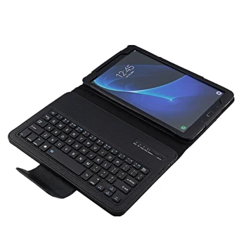 Besegad Bezdrôtovej Bluetooth Klávesnice Ochranné puzdro na Stenu pre 10.1 palcov 2016 Samsung Galaxy Tab A T580 T585 T 580 A 585 Tablet