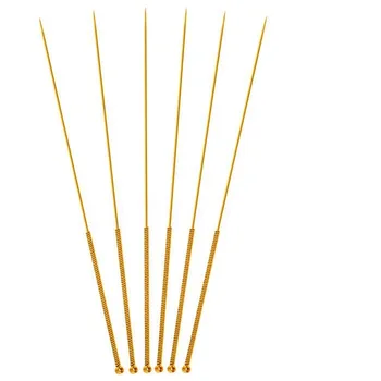 200pcs pozlátené akupunktúrne ihly Autentické Tianxie zlatá ihla tri-palcový model Golden akupunktúrne ihly Čínskej medicíny
