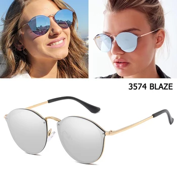 JackJad 2020 Módne Moderné 3574 BLAZE KOLO Style slnečné Okuliare Ženy Vintage Nity Dizajn Značky Slnečné Okuliare Oculos De Sol 58051