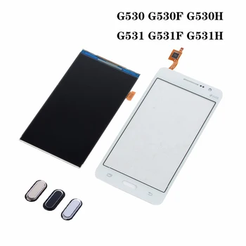 Pôvodný Pre Samsung G530 G530H G530F G531 G531H G531F LCD Displej a Dotyková Obrazovka Digitalizátorom. Senzor + Home tlačidlo