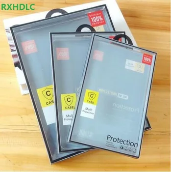 Luxusné PVC box Pre ipad vzduchu 10-palcový ipad mini Prípade 8 cm Package Priehľadného Plastu Retail Balenie Krabica pre samsung Huawei Kartu