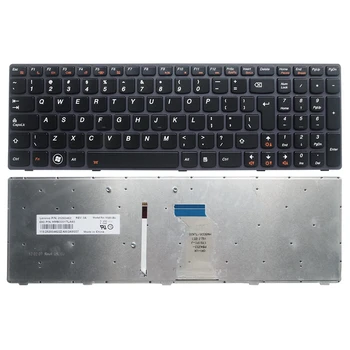 Notebook príslušenstvo GZEELE UI klávesnice Lenovo Ideapad Y580 Y580N Y580A Y590 Y590N Klávesnica s podsvietením