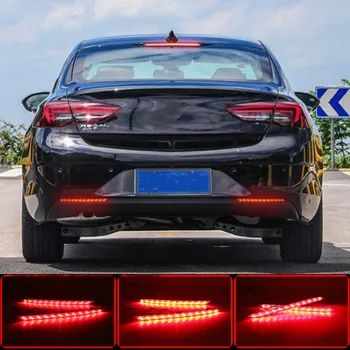2 ks Pre Buick Regal 2017-2019 LED Zadné Svetlo Brzdové Svietidlo zadné svetlo Zadné Hmlové Svetlo Výstražné Svetlo Reflektoru